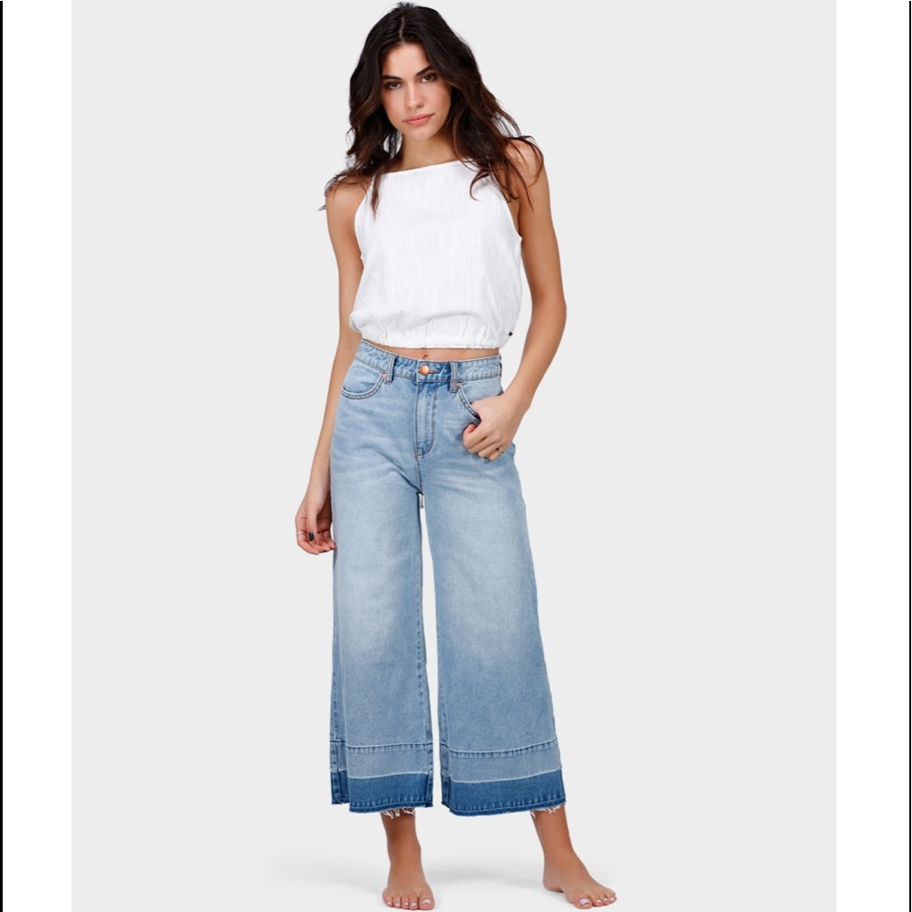 Billabong gone tomorrow wide leg jeans NWT